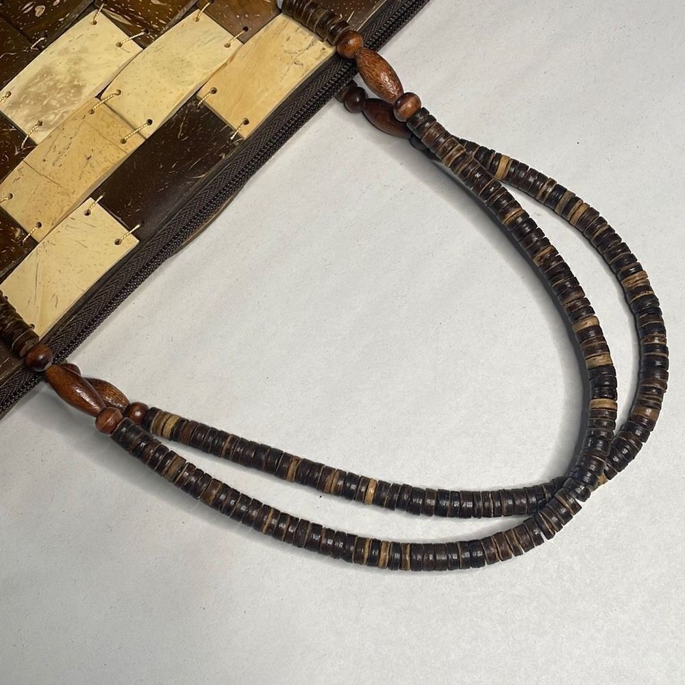 Beachcombers Patchwork Coconut Shell Rectangular … - image 8